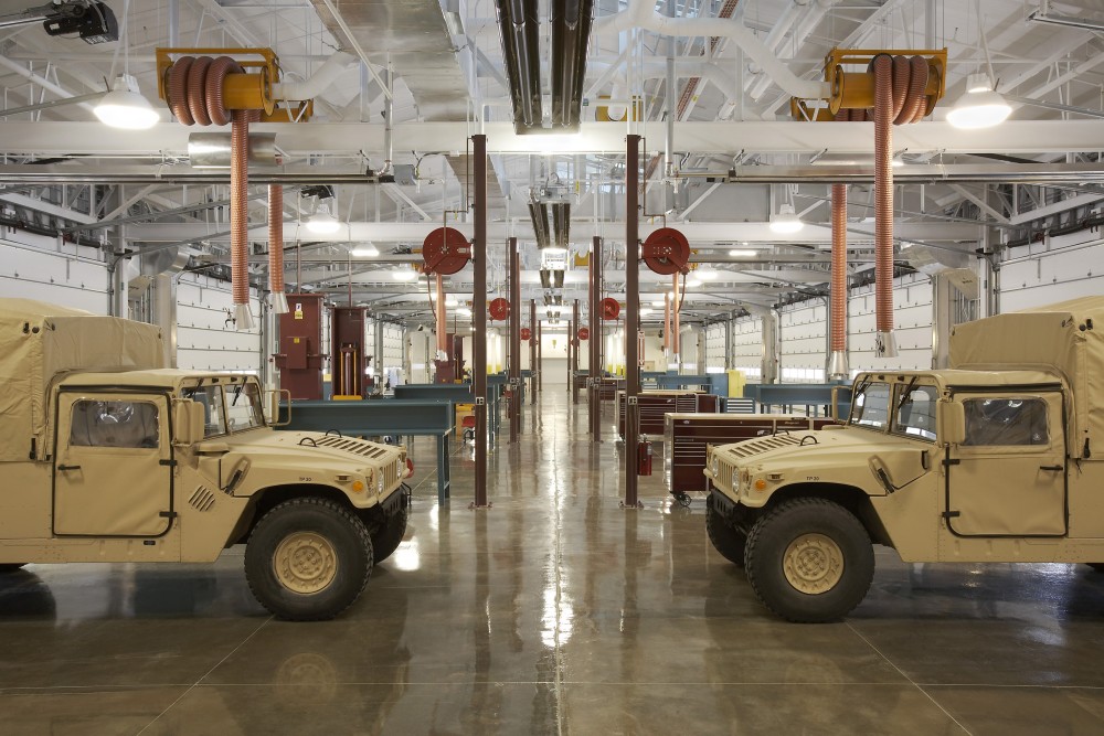 Army National Guard Vehicle Maintenance Shop DHK Architects